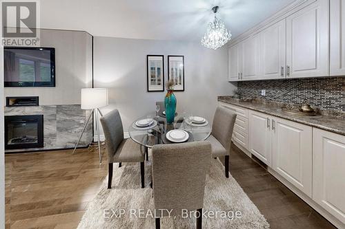 15 Woodgarden Crescent, Toronto (West Hill), ON - Indoor Photo Showing Dining Room With Fireplace