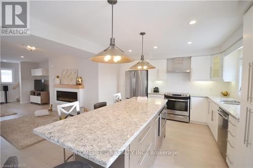 79 Eliza Avenue, Kitchener, ON - Indoor Photo Showing Kitchen With Double Sink With Upgraded Kitchen