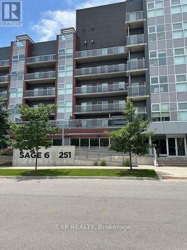 516 - 251 Hemlock Street, Waterloo, ON - Outdoor With Balcony With Facade