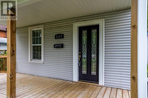 247 Bellevue Street, Peterborough, ON - Outdoor With Deck Patio Veranda With Exterior