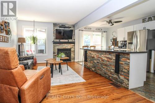 1643 Ramblewood Drive W, Peterborough, ON - Indoor Photo Showing Living Room With Fireplace