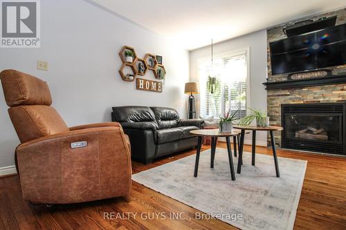 1643 Ramblewood Drive W, Peterborough, ON - Indoor Photo Showing Living Room With Fireplace