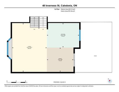 Floor Plan Main Level - 48 Inverness Street, Caledonia, ON - Other