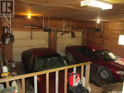 312 Pine Str, Pruden'S Point, Tobin Lake, SK - Indoor Photo Showing Garage