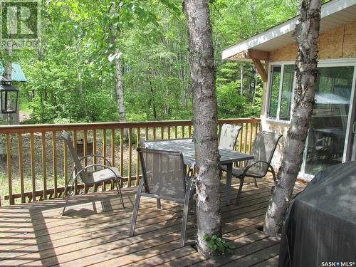 312 Pine Str, Pruden'S Point, Tobin Lake, SK - Outdoor With Deck Patio Veranda With Exterior