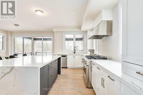 117 Stoneleigh Drive, Blue Mountains, ON - Indoor Photo Showing Kitchen With Upgraded Kitchen