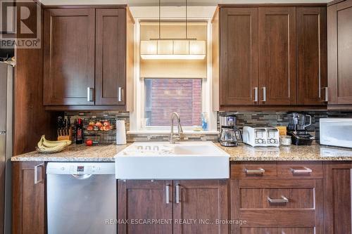 26 Ontario Avenue, Hamilton (Stinson), ON - Indoor Photo Showing Kitchen With Double Sink