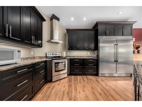 787 Crescent Bay Road, Nakusp, BC - Indoor Photo Showing Kitchen With Upgraded Kitchen