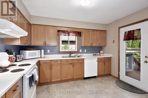 19 Riverview Road, Ingersoll, ON - Indoor Photo Showing Kitchen With Double Sink