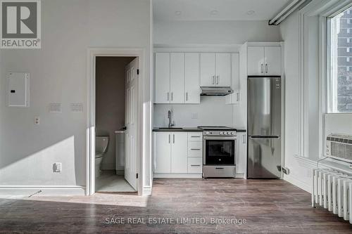 203 - 180 Sherbourne Street, Toronto, ON - Indoor Photo Showing Kitchen With Stainless Steel Kitchen