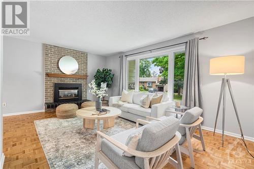 1137 Hartwell Road, Manotick, ON - Indoor Photo Showing Living Room With Fireplace