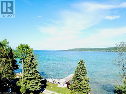 Overlooking stunning Georgian Bay waterfront. - 47 Water Street, Northern Bruce Peninsula, ON - Outdoor With Body Of Water With View