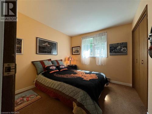 All bedrooms offer closets and space. - 47 Water Street, Northern Bruce Peninsula, ON - Indoor Photo Showing Bedroom