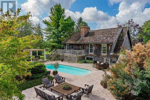 20909 Shaws Creek Road, Caledon, ON - Outdoor With In Ground Pool With Deck Patio Veranda