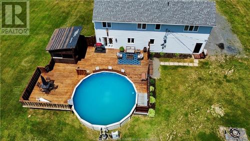 110 Valley Ranch Rd, Irishtown, NB - Outdoor With Above Ground Pool