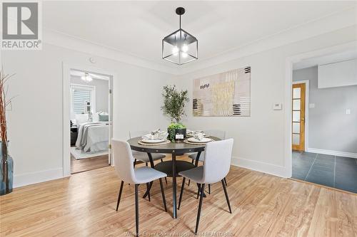 1058 St. Louis Avenue, Windsor, ON - Indoor Photo Showing Dining Room