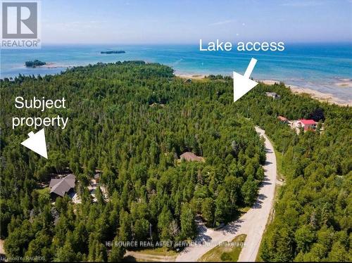 60 Paradise Drive, Northern Bruce Peninsula, ON - Outdoor With Body Of Water With View