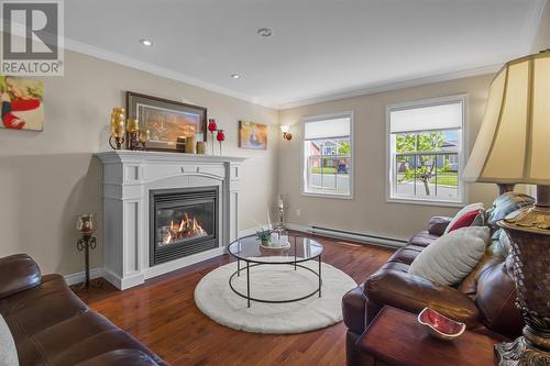 166 Mallow Drive, Paradise, NL - Indoor Photo Showing Living Room With Fireplace