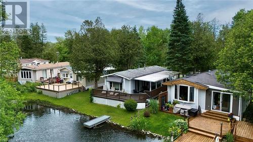 15 Bush Lane, Puslinch, ON - Outdoor With Body Of Water With Deck Patio Veranda