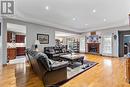 4339 Casgrain Drive, Windsor, ON  - Indoor Photo Showing Living Room With Fireplace 