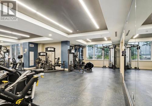 804 - 3600 Highway 7, Vaughan, ON - Indoor Photo Showing Gym Room