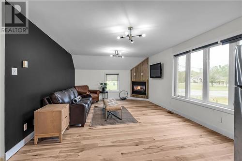 18274 Samuel Drive, Cornwall, ON - Indoor With Fireplace