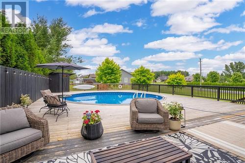 18274 Samuel Drive, Cornwall, ON - Outdoor With In Ground Pool With Deck Patio Veranda