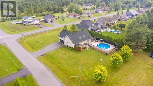 18274 Samuel Drive, Cornwall, ON - Outdoor With Above Ground Pool With View