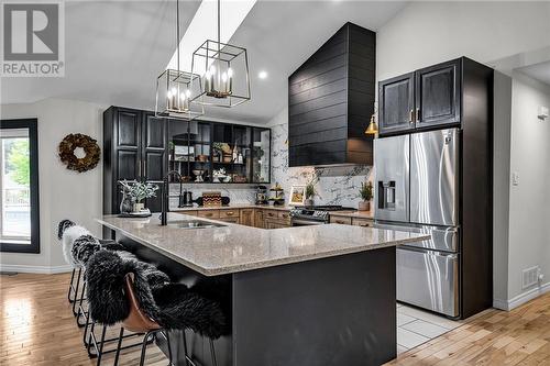 18274 Samuel Drive, Cornwall, ON - Indoor Photo Showing Kitchen With Upgraded Kitchen