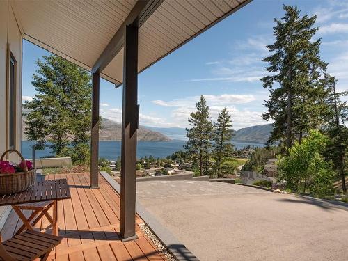 6131 Seymoure Lane, Peachland, BC - Outdoor With Body Of Water With Deck Patio Veranda With View