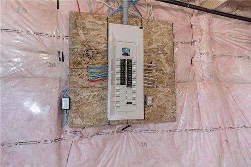 Basement - Electric Panel - 419 Vanilla Trail, Thorold, ON - Indoor Photo Showing Bathroom