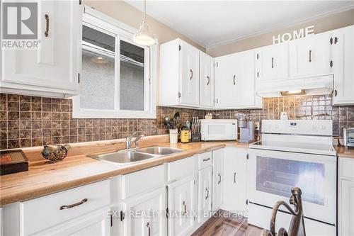 300 St Joseph Street, Alfred & Plantagenet, ON - Indoor Photo Showing Kitchen With Double Sink