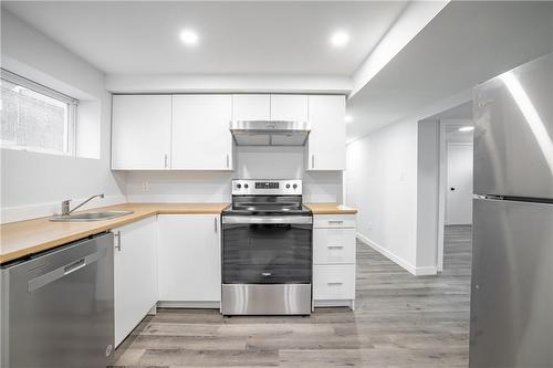 521 South Pelham Road|Unit #Lower, Welland, ON - Indoor Photo Showing Kitchen With Stainless Steel Kitchen