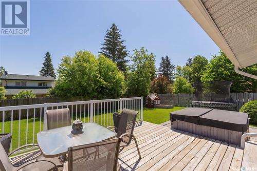 162 Dore Crescent, Saskatoon, SK - Outdoor With Deck Patio Veranda With Backyard