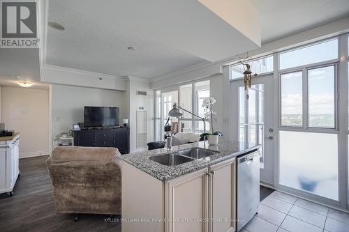 2106 - 3 Marine Parade Drive, Toronto (Mimico), ON - Indoor Photo Showing Kitchen With Double Sink With Upgraded Kitchen