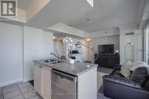 2106 - 3 Marine Parade Drive, Toronto (Mimico), ON - Indoor Photo Showing Kitchen With Double Sink