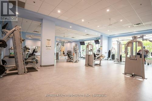 1603 - 215 Queen Street E, Brampton (Queen Street Corridor), ON - Indoor Photo Showing Gym Room