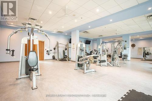 1603 - 215 Queen Street E, Brampton (Queen Street Corridor), ON - Indoor Photo Showing Gym Room