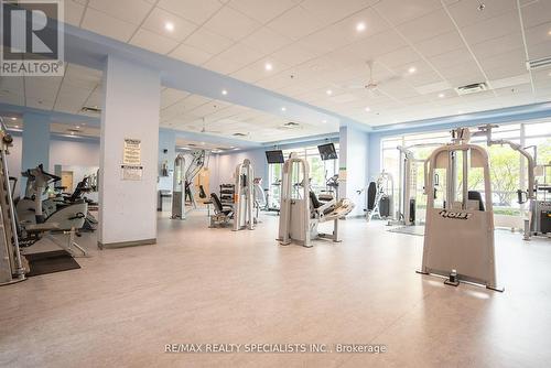 1603 - 215 Queen Street E, Brampton (Queen Street Corridor), ON - Indoor Photo Showing Gym Room