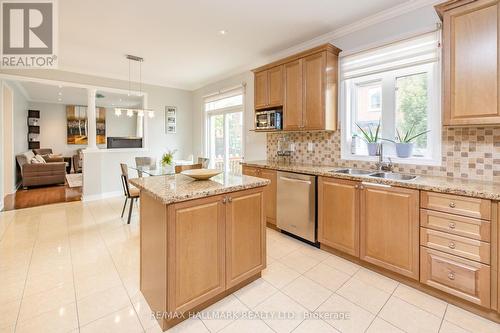 240 St.Urbain Drive, Vaughan (Vellore Village), ON - Indoor Photo Showing Kitchen With Double Sink