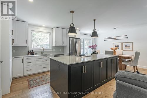 692 Tennent Court, London, ON - Indoor Photo Showing Kitchen With Upgraded Kitchen