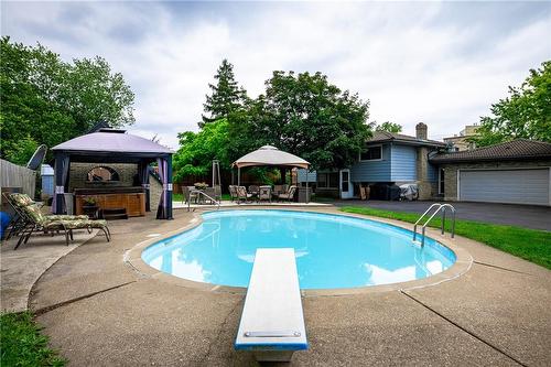 1524 Garrison Road, Fort Erie, ON - Outdoor With In Ground Pool With Backyard