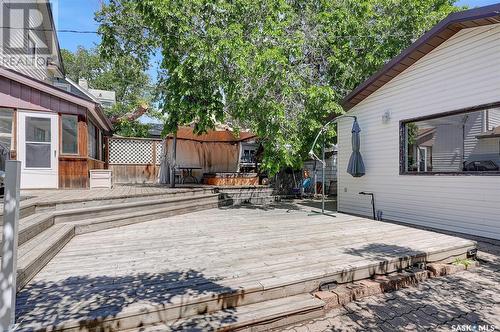 865 Algoma Avenue, Moose Jaw, SK - Outdoor With Deck Patio Veranda With Exterior