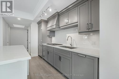 502 - 2060 Lakeshore Road, Burlington, ON - Indoor Photo Showing Kitchen With Double Sink With Upgraded Kitchen