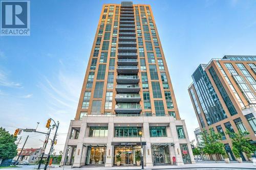 1201 - 2060 Lakeshore Road, Burlington, ON - Outdoor With Balcony With Facade