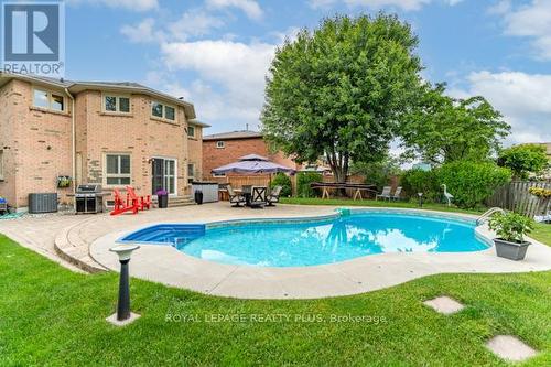 3139 Barwell Road, Mississauga, ON - Outdoor With In Ground Pool With Deck Patio Veranda With Backyard