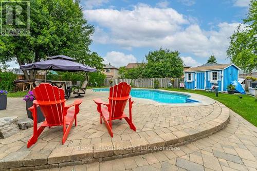 3139 Barwell Road, Mississauga, ON - Outdoor With In Ground Pool With Deck Patio Veranda With Backyard