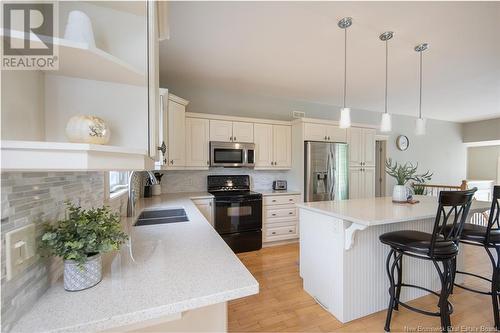 68 Katrina Drive, Fredericton, NB - Indoor Photo Showing Kitchen With Double Sink With Upgraded Kitchen