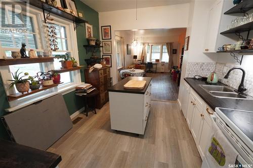 2155 Winnipeg Street, Regina, SK - Indoor Photo Showing Kitchen With Double Sink