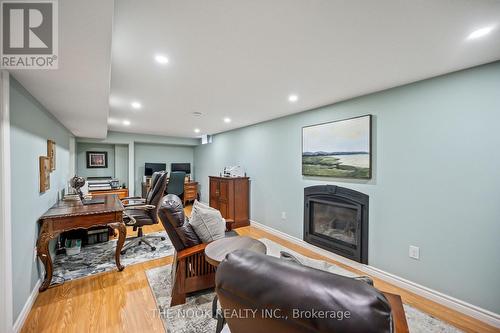 62 George Reynolds Drive, Clarington, ON - Indoor With Fireplace